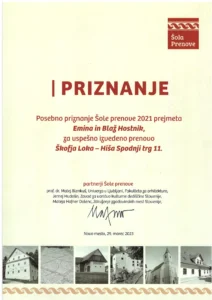 priznanje šola prenove